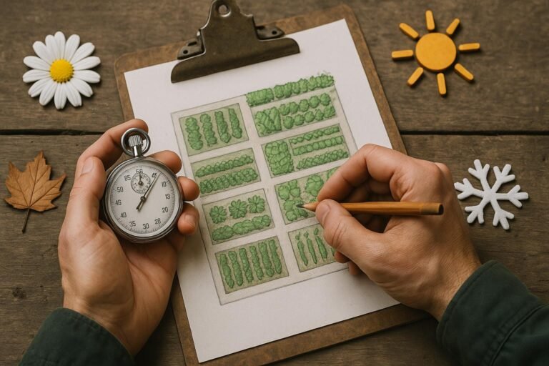 The 60-Minute Garden: Quick, High-Impact Tasks for Beginners and Seasoned Growers