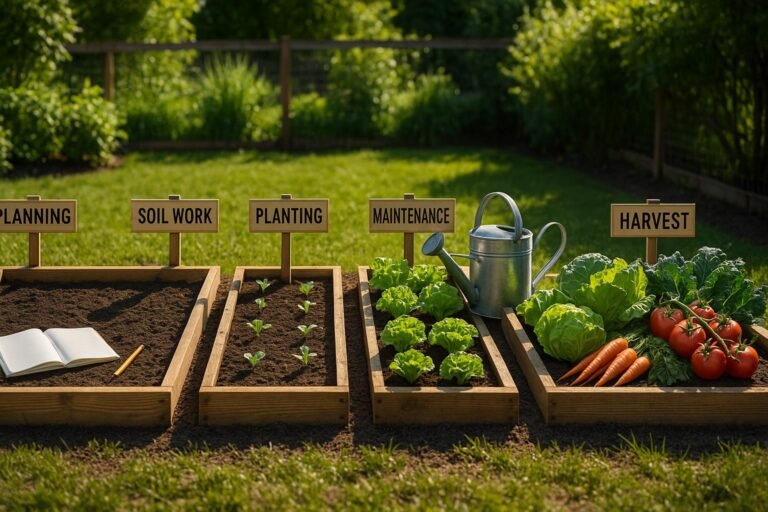 The 12-Week Garden Blueprint: A Progressive Path from Novice to Seasoned Pro