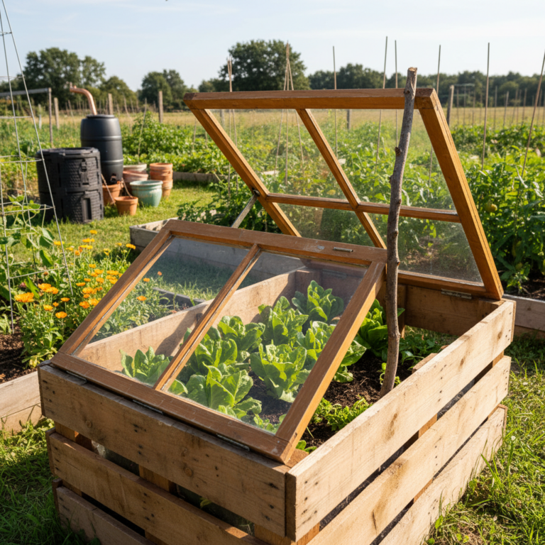 Build a Cold Frame: 3-Season Growing with Recycled Materials