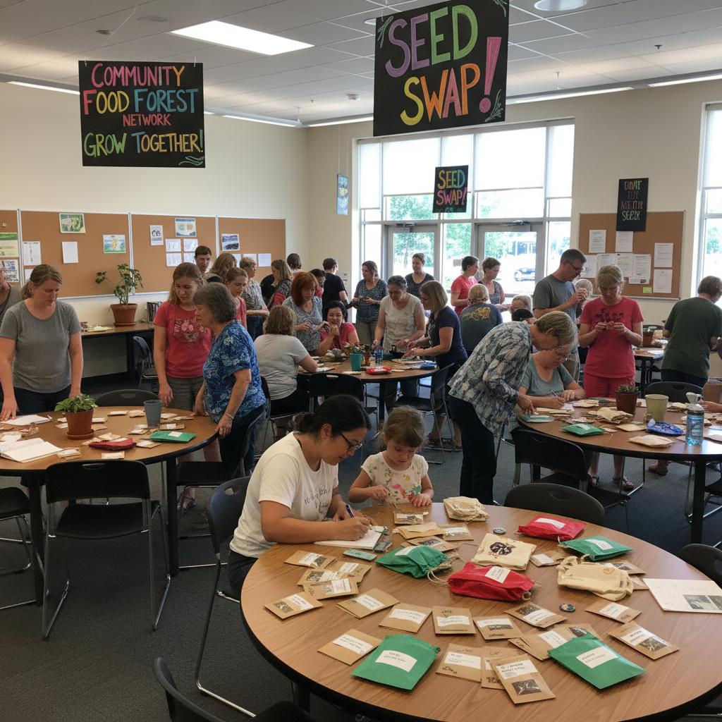 Seed Swapping Networks: Build Community Food Forests