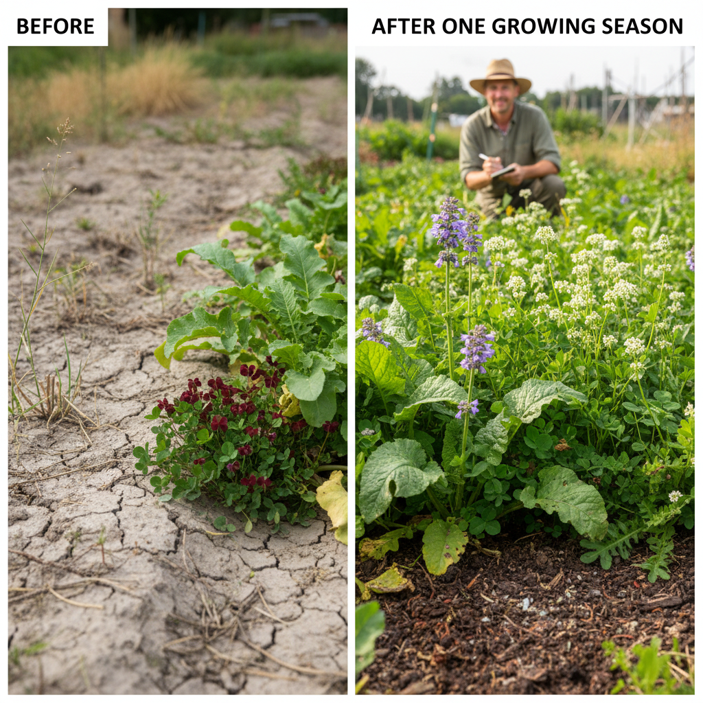 Pioneer Species Strategy: Transform Degraded Soil Fast