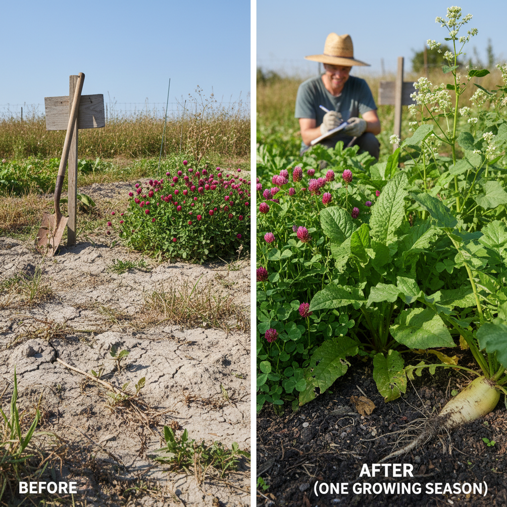 Pioneer Species Strategy: Transform Degraded Soil Fast