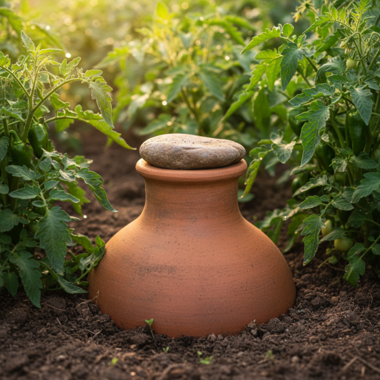 Clay Pot Irrigation: Ancient Water-Saving Magic