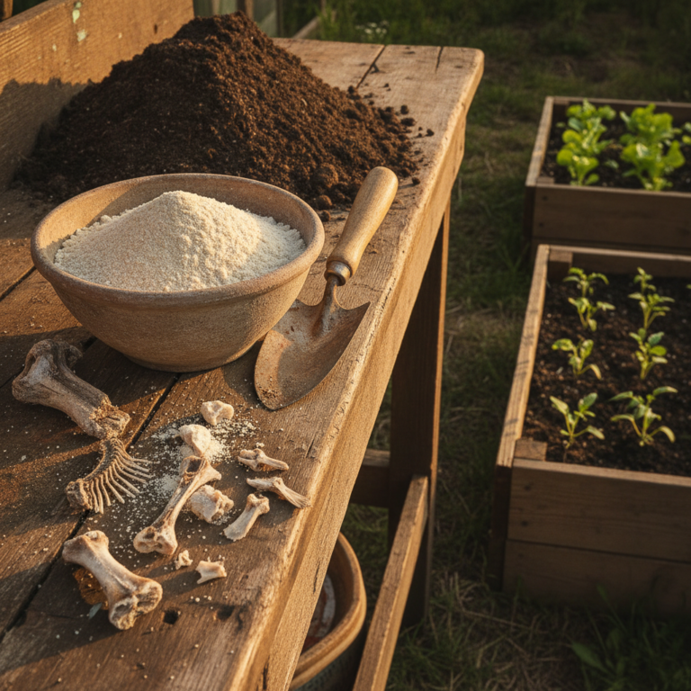 Fish Bone Meal: Slow-Release Phosphorus Power